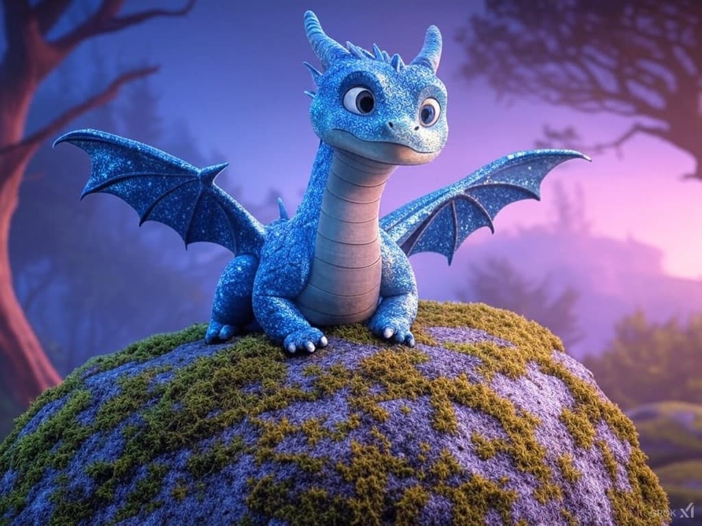 Le Petit Dragon Courageux