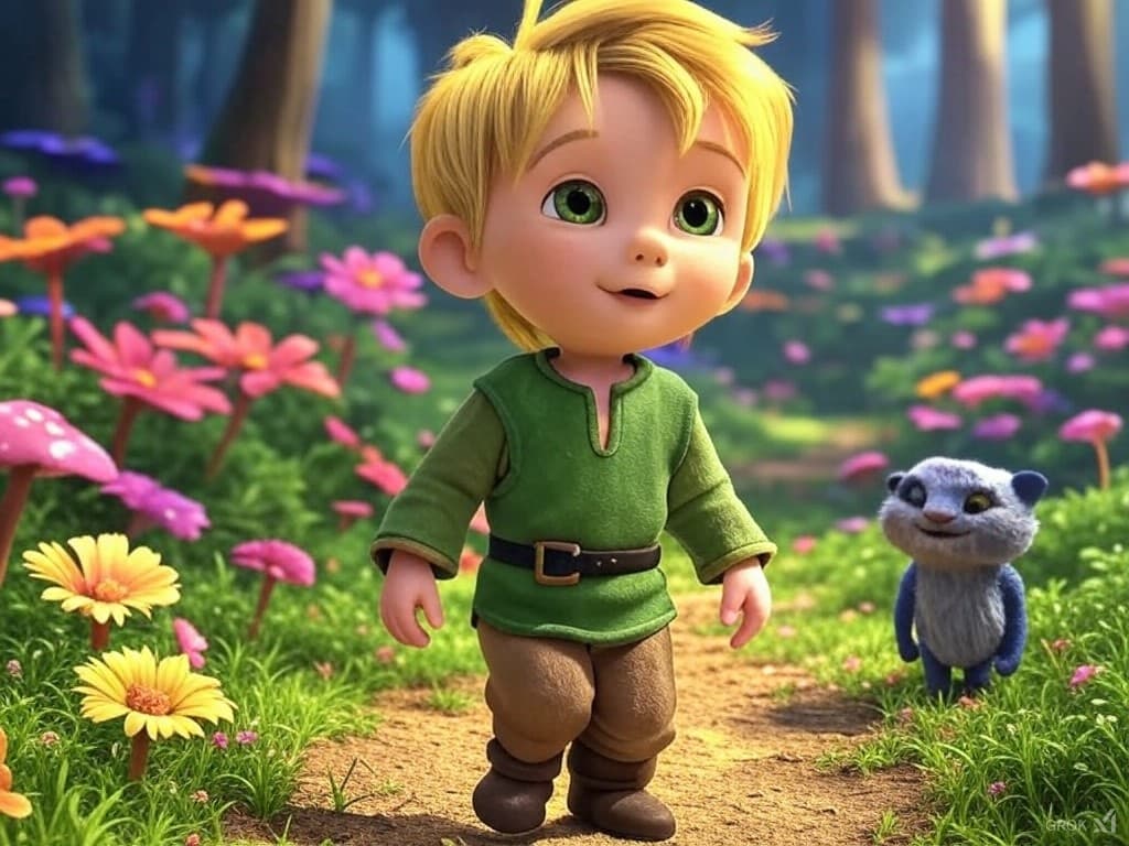 Théo et la Forêt Enchantée